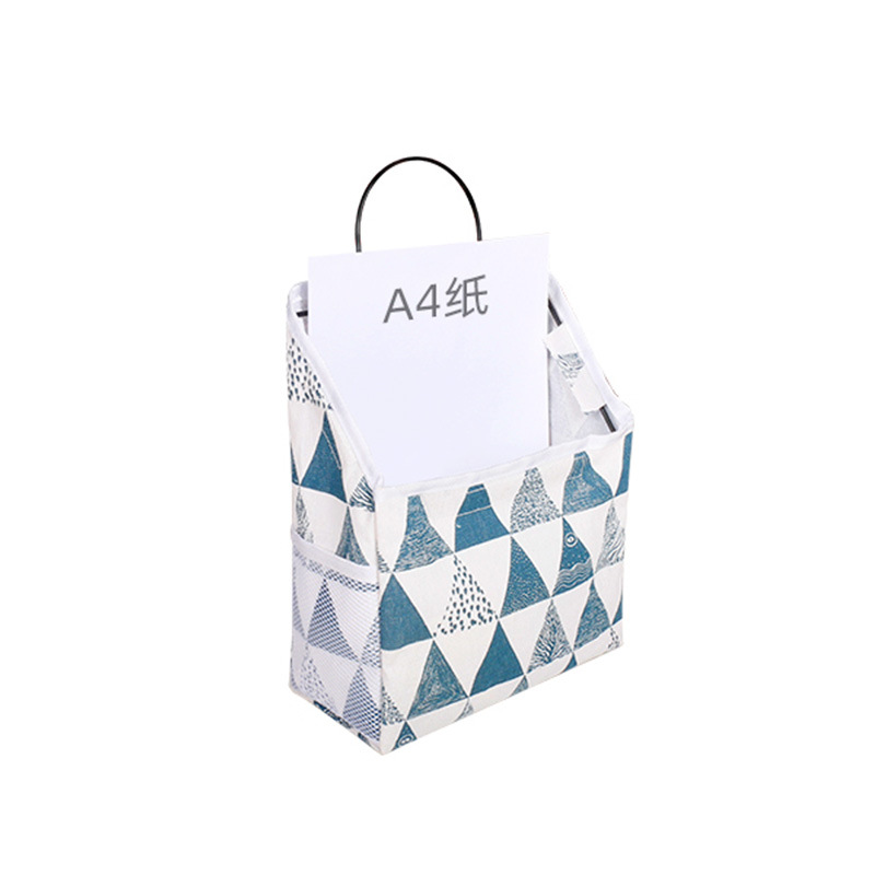 Almacenamiento directo de fábrica bolsa colgante de tela baño dormitorio pared colgando detrás de la puerta ropa bolsa colgante bolsa de almacenamiento
