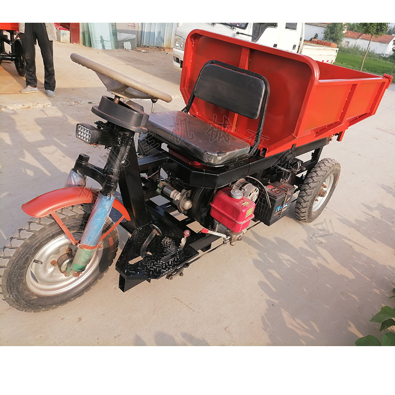 12马力柴油三轮翻斗车 四川宜宾农用三马子工地三轮车 柴油车
