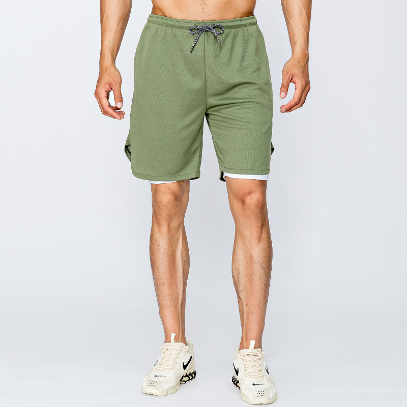 Hombres primavera y verano nueva moda deportes casual todo partido quinto pantalones al aire libre transpirable correr baloncesto fitness shorts