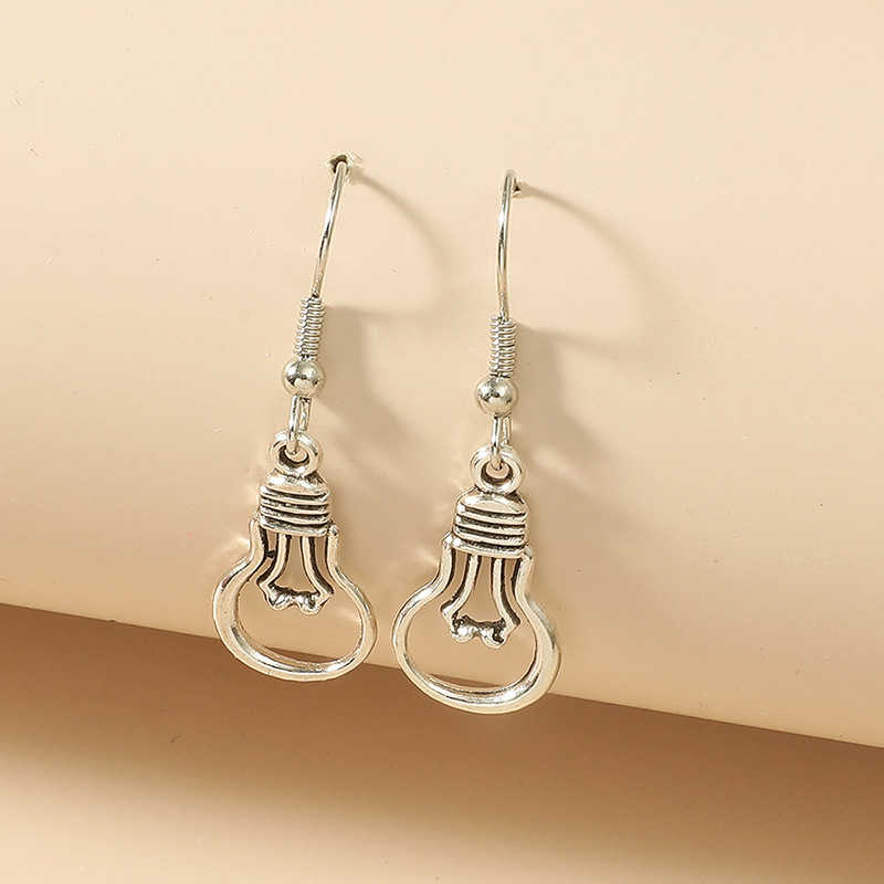 الإبداعية دبوس طويل سلسلة خطابات هندسية خياطة أقراط الجملة Nihaojewelry display picture 6