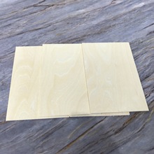 实木椴木板木刻画激光雕刻6寸7寸8寸2毫米微雕画板材料双面木版画