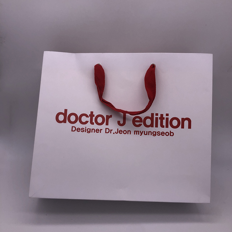 包装袋定制纸质礼品袋批发 厂家直销白色手提物品打包袋礼品 现货