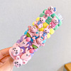 Hair rope, brand set, children's cute cartoon hair accessory