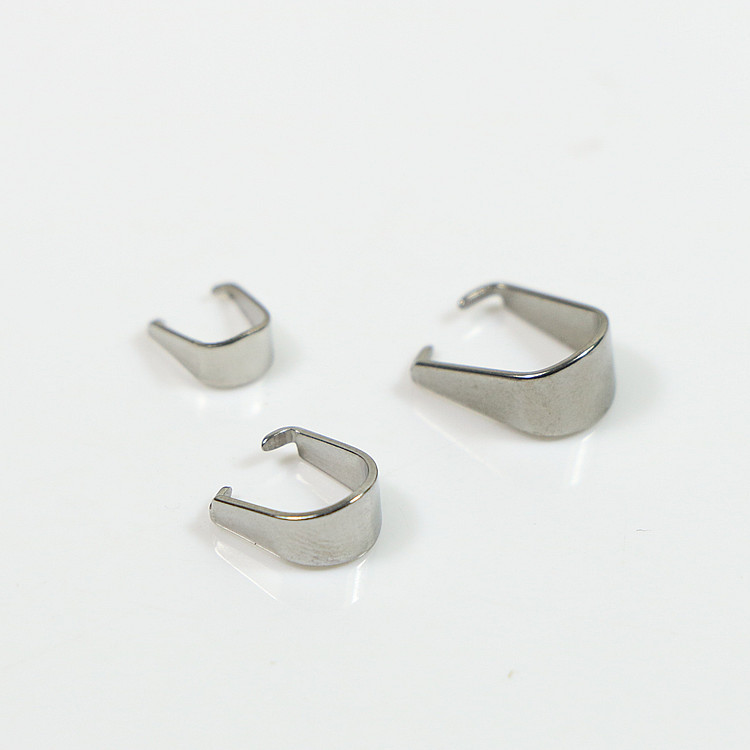 Jewelry accessories, stainless melon seed buckle buckle, titanium steel necklace connection, small accessory quantity,_voghion.com
