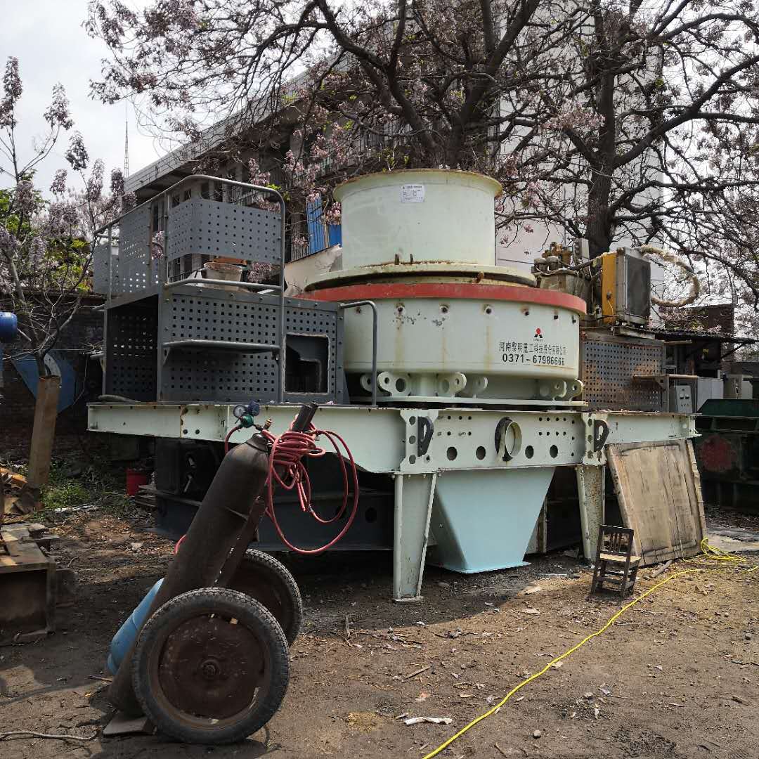 二手黎明重工1145冲击破制沙机 调剂二手时产200吨制砂线设备