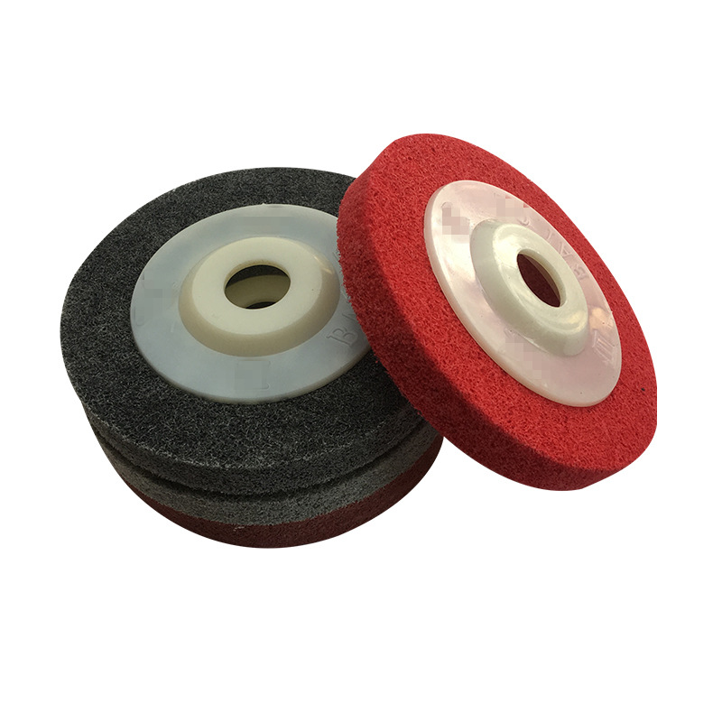 纤维轮 角向尼龙轮 不织布轮 抛光纤维轮 厂家 不织布研磨 尼龙轮