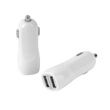 双USB鸭嘴车充 亚马逊爆款充电器 2.1A双口车载车充 鸭嘴快速车充