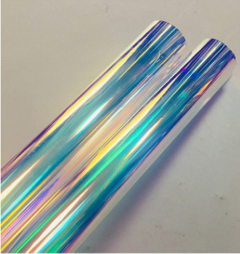 供应万乔炫彩膜/加厚自粘刻字镭射膜/幻彩膜