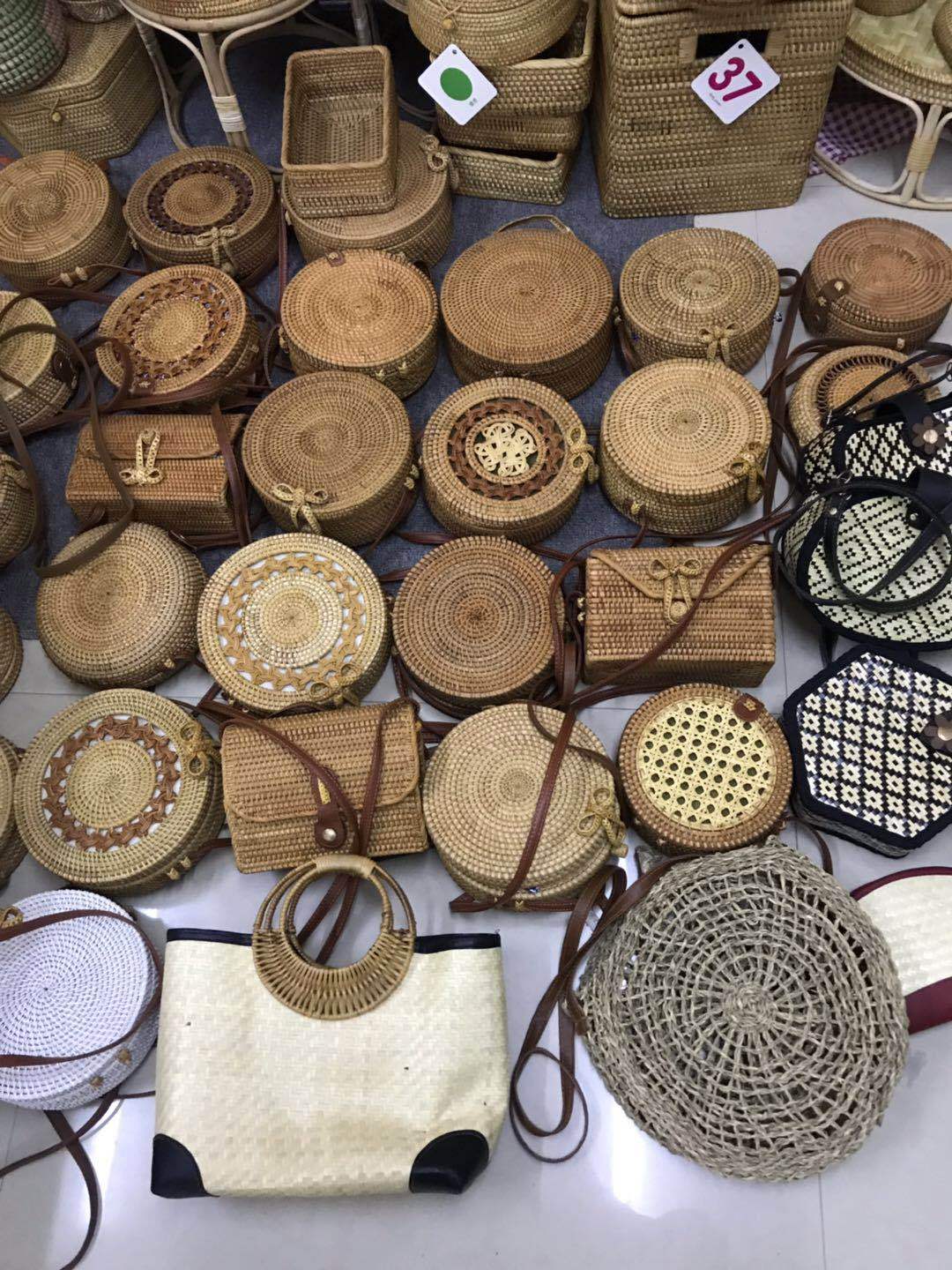 虧本清庫存藤編手工包特價賣不退換隨機發貨