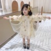 Skirt, trench coat, small princess costume, dress, summer summer clothing, for 3-8 years old