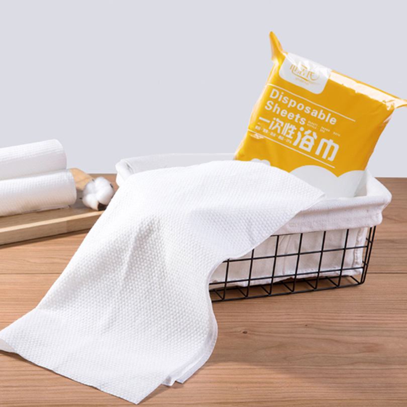 Disposable bath towel for traveling for home use