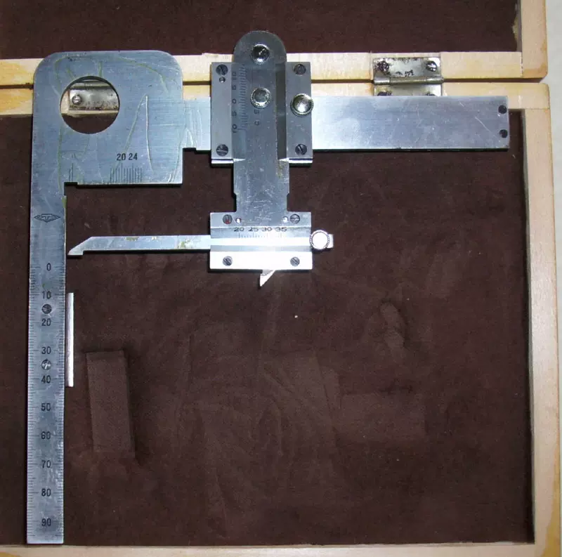 轮箍厚度测量工具车辆车轮踏面磨耗测量仪器车轮第四种检查器机