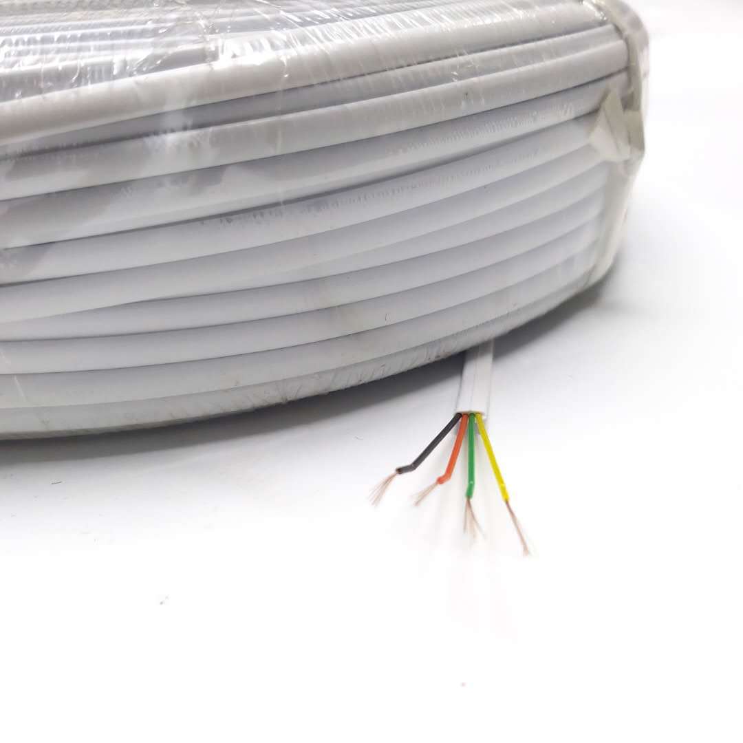 厂家直销  RJ11线 四芯多股电话线  4芯扁平电话线 200米电话线|ms