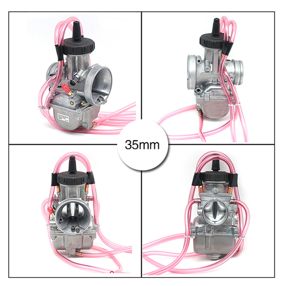 Atv Motorcycle Universal Carburetor Pwk33 35 34 36 38 40 42mm + Oil Nozzle Measuring Hole