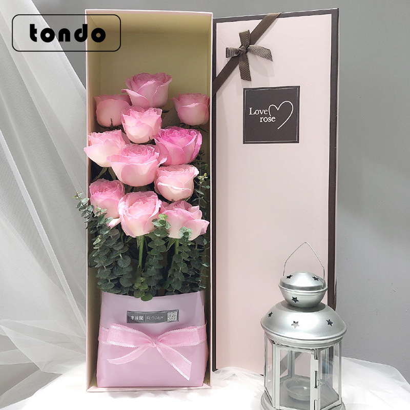 唐德 214情人节花束挚爱长方形套二礼盒 12套/箱 物流到付