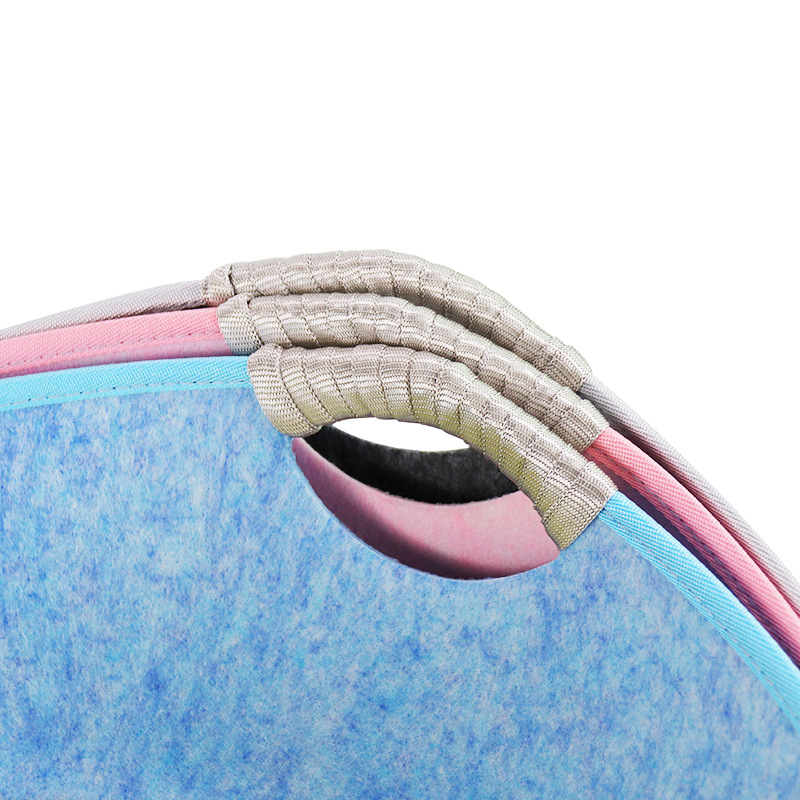 Suministros para mascotas Amazon nuevo Four Seasons Universal fieltro gato Nido verano Internet celebridad gato nido de una sola pieza de entrega