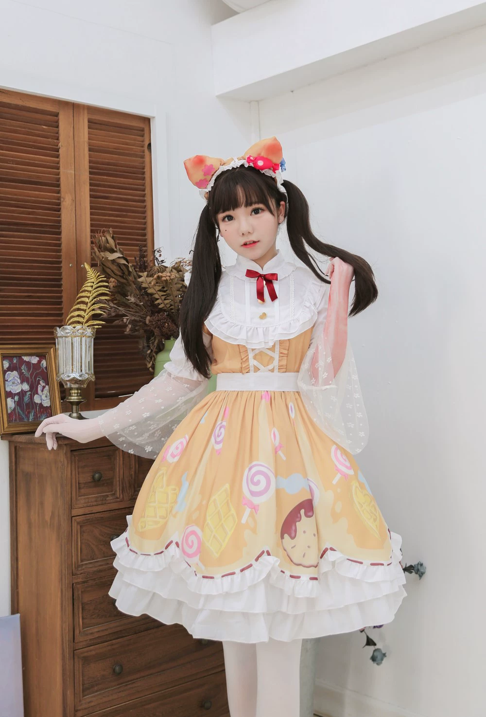Костюм C-suit Identity Five для детей, костюм C-suit Mechanic Candy Girls, платье Лолиты, полный комплект одежды для косплея