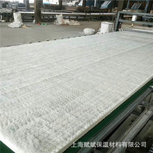 硅酸铝棉针刺毯128Kg 窑炉管道硅酸铝防火棉 陶瓷纤维甩丝针刺毯