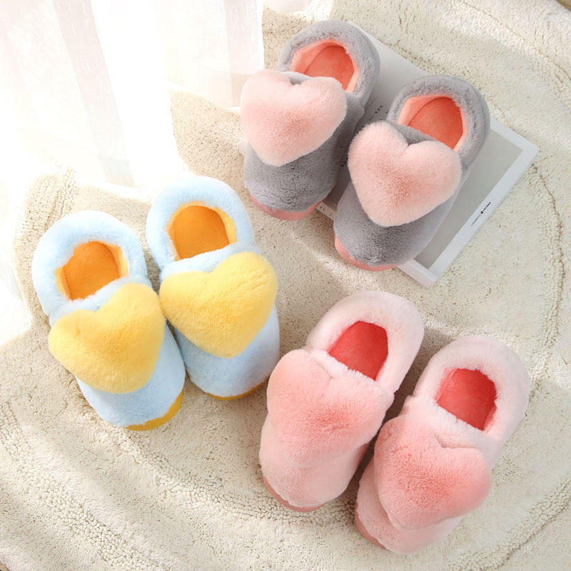 兒童棉拖鞋2020新款冬季保暖包跟鞋1-3歲女寶寶男孩居家室內防滑