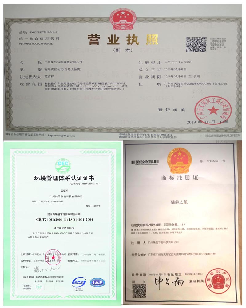 证书一