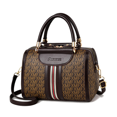 女包批發2020新款波士頓枕頭包時尚休閑百搭女士單肩包壹件代發