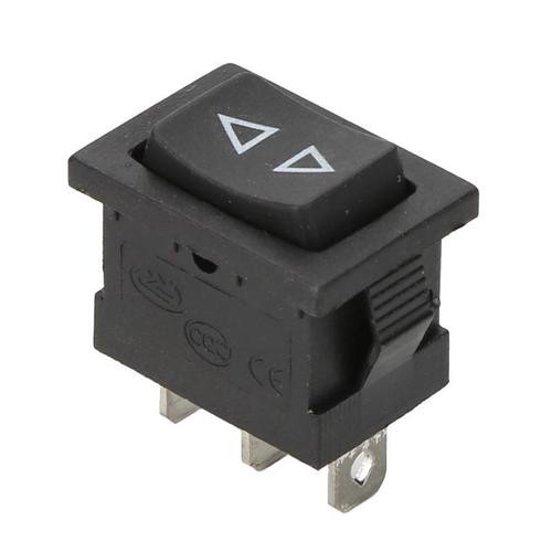 3-position 3-way arrow bilateral self-reset power toggle boat switch 12*15mm