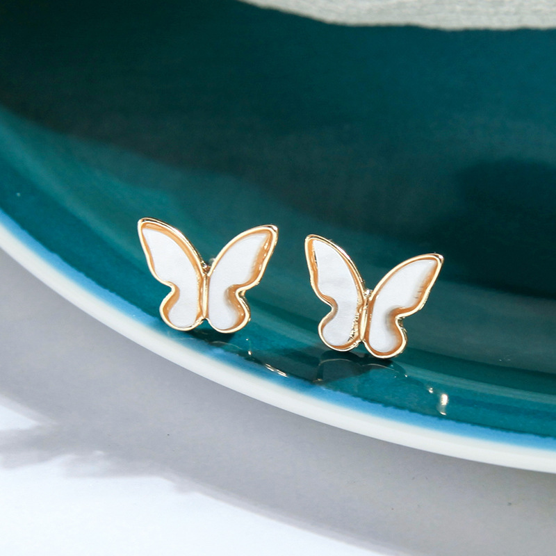 De912221 Simple Et Polyvalent Mori Style Shell Boucles D'oreilles Femelle Gracieuse En Ligne Influenceur Gouttes Pour Les Oreilles Creative Conception Sens Papillon Goujons display picture 3