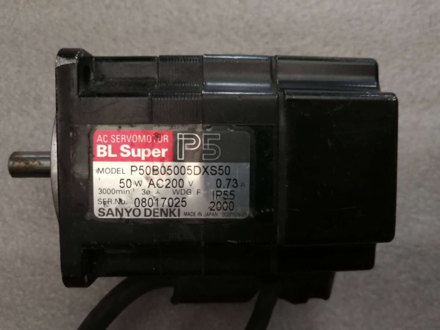 三洋伺服电机/SANYO DENKI 型号P50B05005DXS50 咨询议价