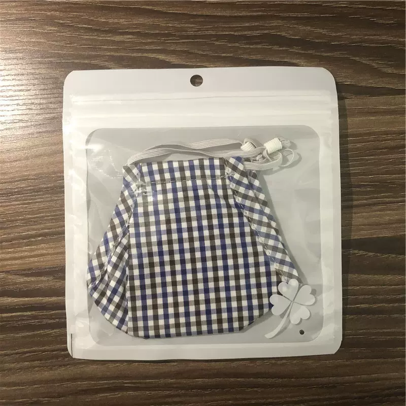 英文口罩袋面罩包装袋口水巾冰袖包装袋泳衣爆汗服袋子厂家批发