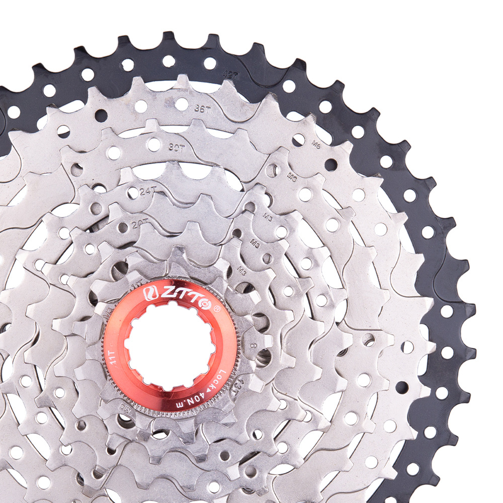 ZTTO/Persiguiendo 8 velocidades 42T casquete bicicleta de carretera piñón bicicleta de montaña volante accesorios de bicicleta