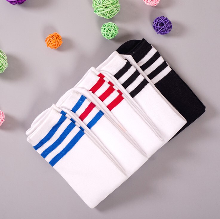 Student Socks, Kindergarten School Uniform Socks, Three-Striped Socks, Sports Socks, Shoes and Socks, Cotton Socks, Cheerleading Socks, Children's Socks