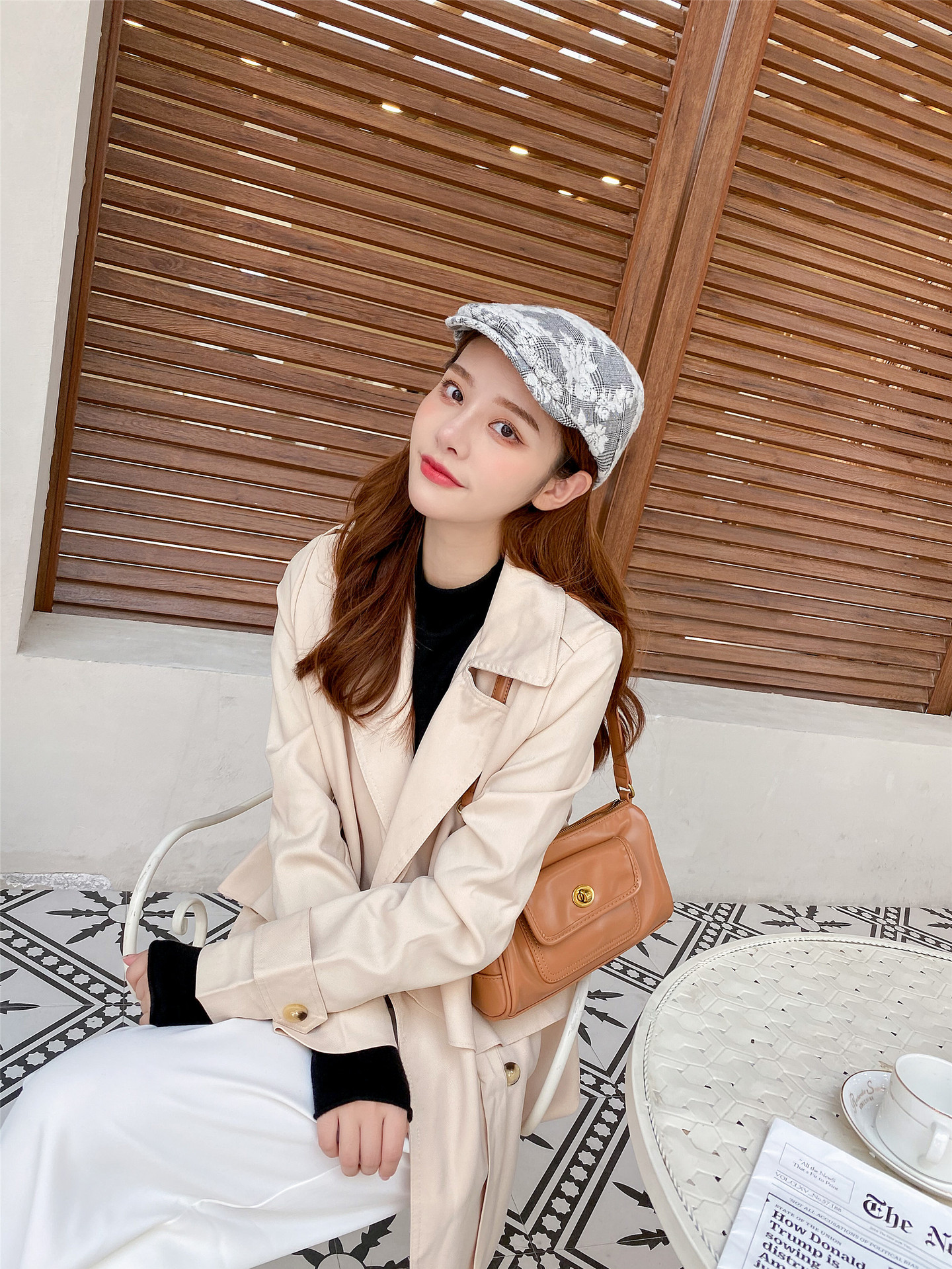 帽子女韩版潮鸭舌帽ins时尚百搭情侣棒球帽男条纹防晒太阳帽