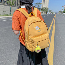 校园学生双肩背包跨境新款尼龙防水女版女版防水休闲潮流旅行包