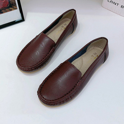 Yonai nurse shoes women's spring and summer new tendon soft-soled work shoes flat-soled non-slip pregnant women's shoes middle-aged and elderly mothers' shoes