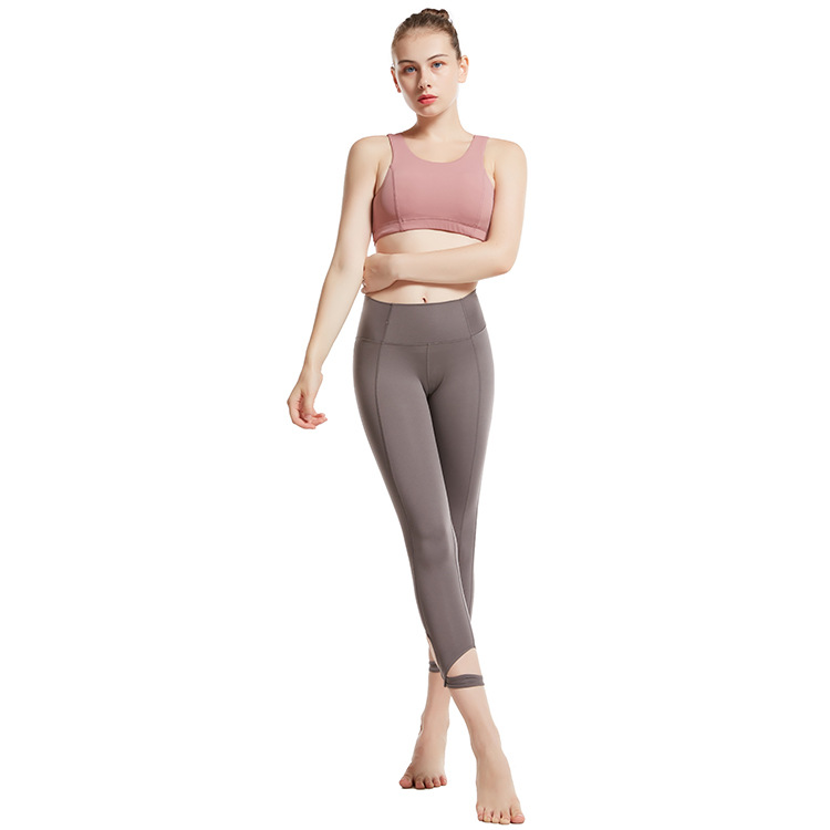 Yoga Sports Gym Dress Bra Pants Two Piece Set Women