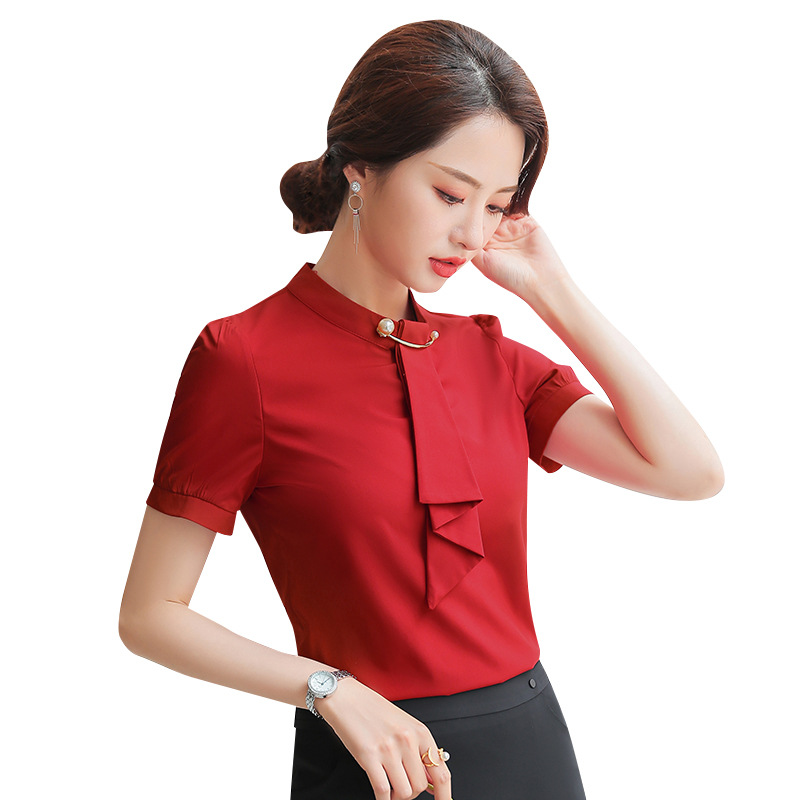 Chemisier en Mélanges de fibres chimiques - Ref 3429402 Image 5