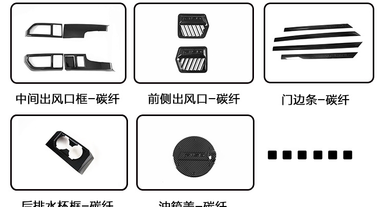 Suitable for 17-20 Ford Raptor F150 threshold strip door interior welcome pedal modification decoration
