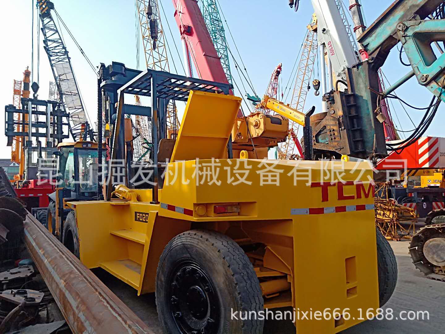 二手TCM16吨大叉车