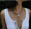 Accessory, retro pendant, chain, necklace, European style, wholesale, punk style, simple and elegant design