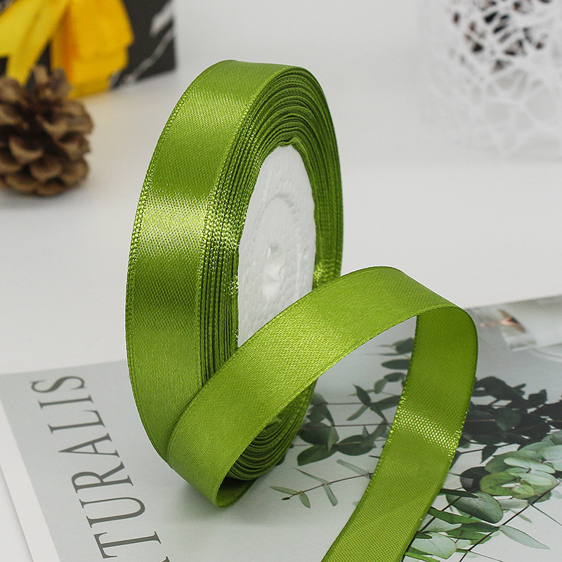 Fábrica al por mayor 1,5 cm cinta de ancho caja de embalaje de dulces cinta decoración de la boda cinta de embalaje de regalo