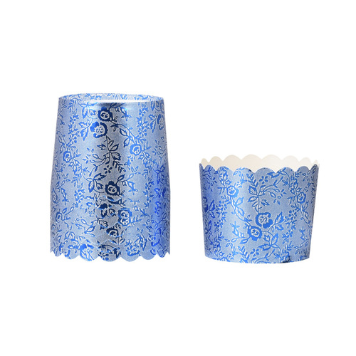 Small cake paper cup high temperature resistant machine-made cup with pattern muffin cup cake baking cup mold cake container