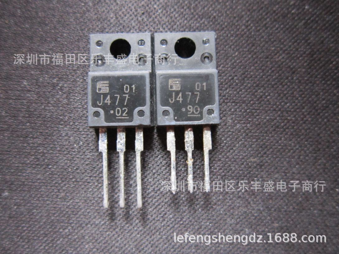 J477 2SJ477-01MR 拆机件 TO-220F P通道 功率MOSFET -25A -60V