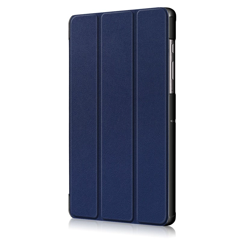 Защитный кожаный футляр для Samsung TAB S6 10.5" (T860/T865) с трёхскладной подставкой