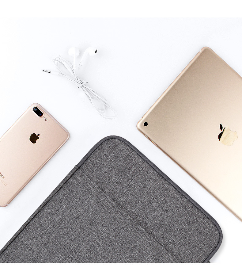 The inner liner of the ipad tablet bag is a portable storage bag suitable for business trips. It is light and thin and can be printed with a logo undefined