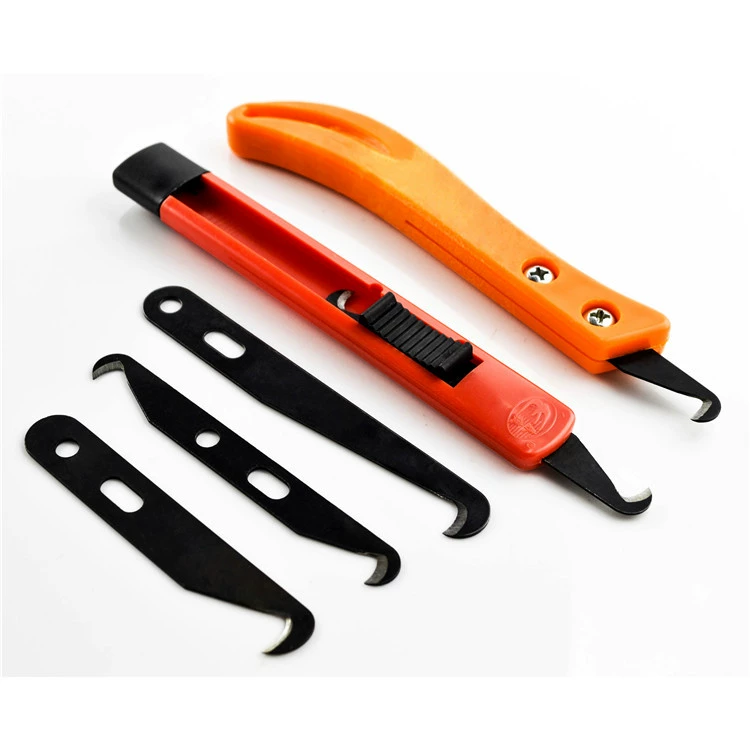 Текстильный крючок нож Телескопический двухтактный нож для резки пряжи крючок нож с двойной головкой крючок нож для резки пряжи крючок нож