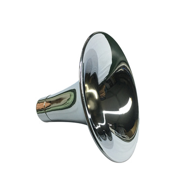 喇叭镀铬加工 金属乐器镀环保三价铬 黄铜喇叭抛光电镀加工