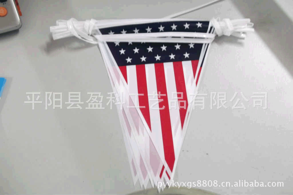 纸三角串挂彩旗 铜板纸材质厂家直供 可支持加工定制