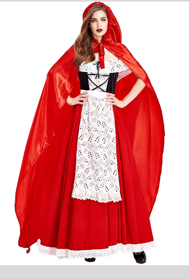 Little Red Riding Hood cosplay costume nihaostyles wholesale halloween costumes NSPIS79045