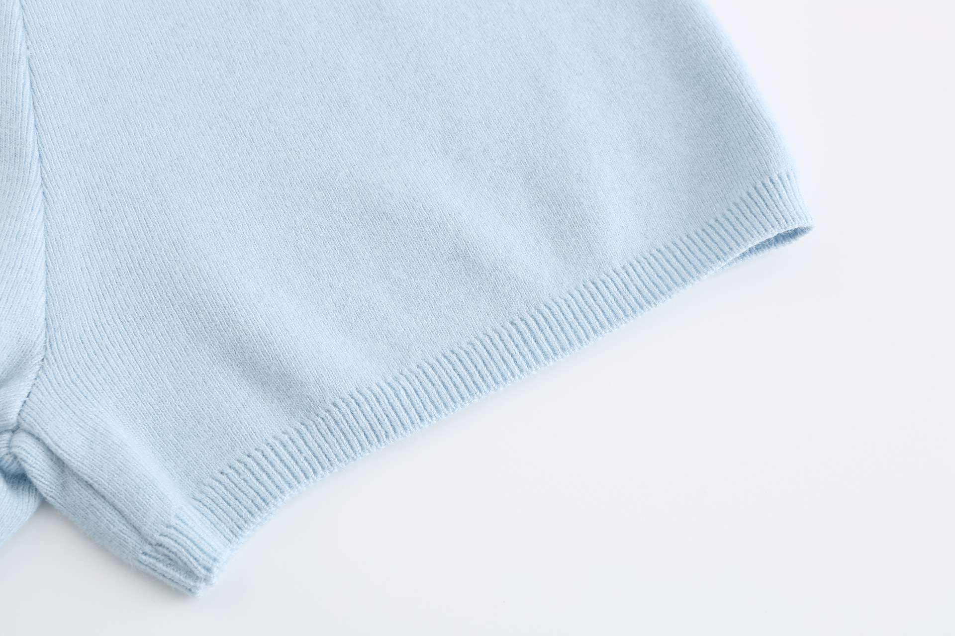 Women's Sweater Set Summer Macaron Colour Matching Co-ord Suit_voghion.com