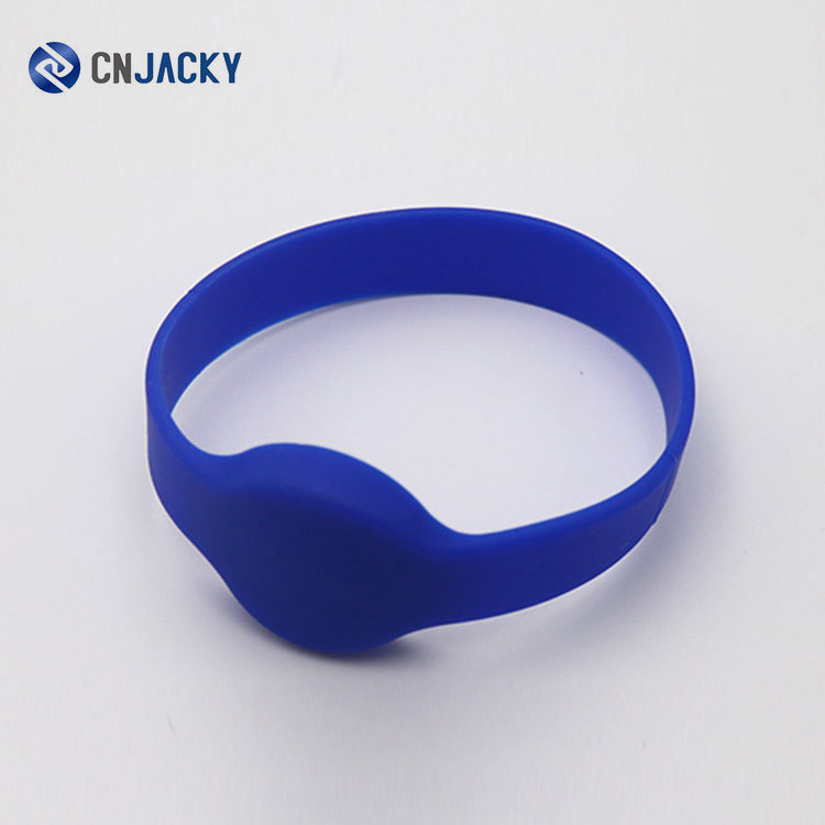 ID门禁钥匙卡RFID硅胶手腕带nfc温泉酒店洗浴手环pvc腕带logo